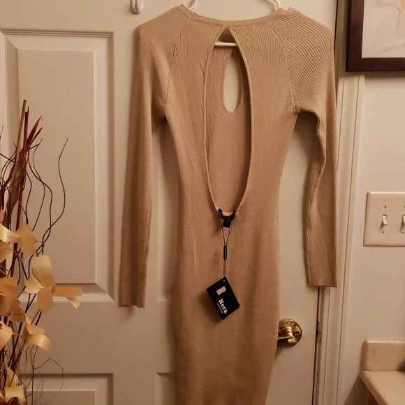 NEW Women Gold Shimmer Dress💛 - Picture 5 of 5